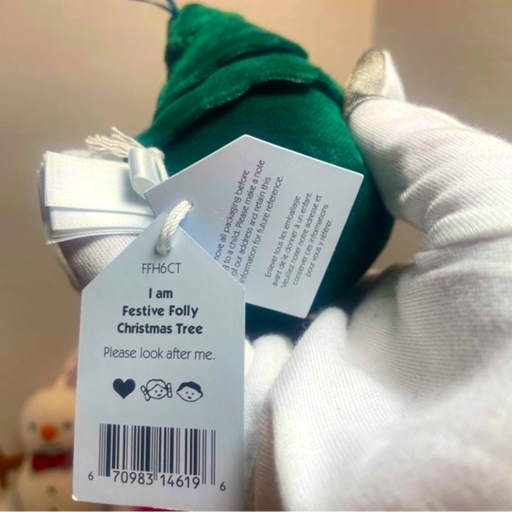 BNWT Jellycat I am Festive Folly Christmas Tree Ornament ORIGINAL RELEASE - Picture 2 of 10